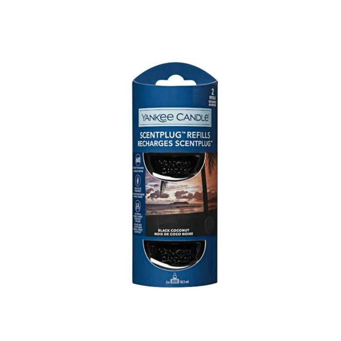 Yankee Candle Black Coconut Scent Plug Refill